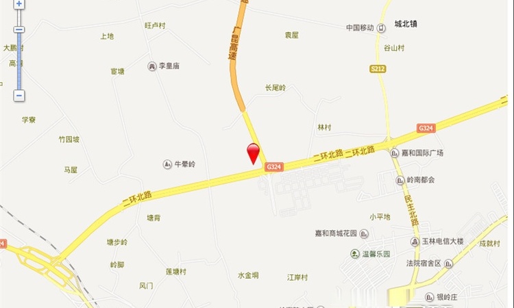 中鼎公园假日交通图