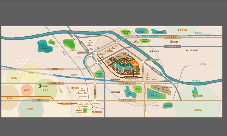 当代公园阅ΜΟΜΛ交通图