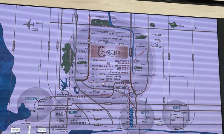 宏发悦见锦府交通图