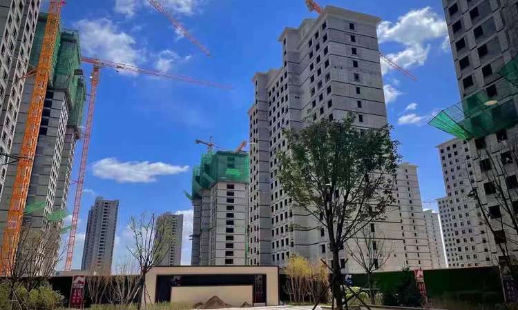星湖世家·锦园施工进度图