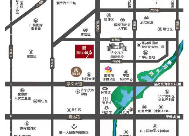 瑞马锦庐交通图