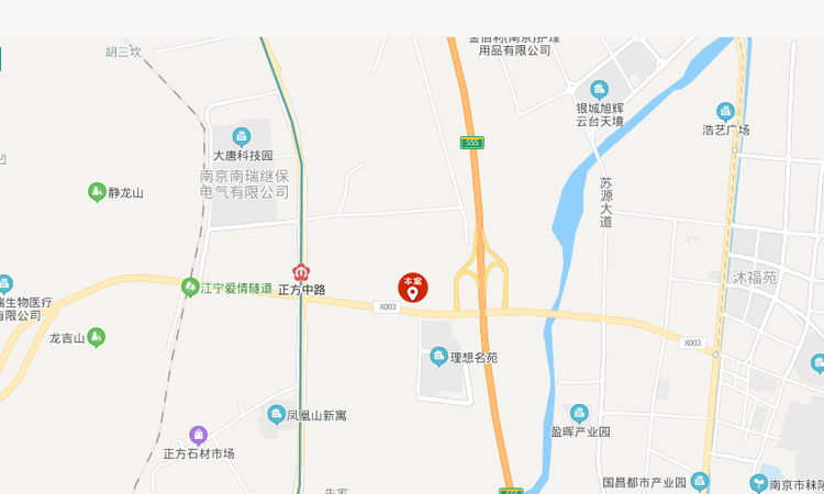 玖华府交通图