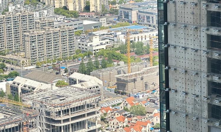 北京城建·国誉府施工进度图