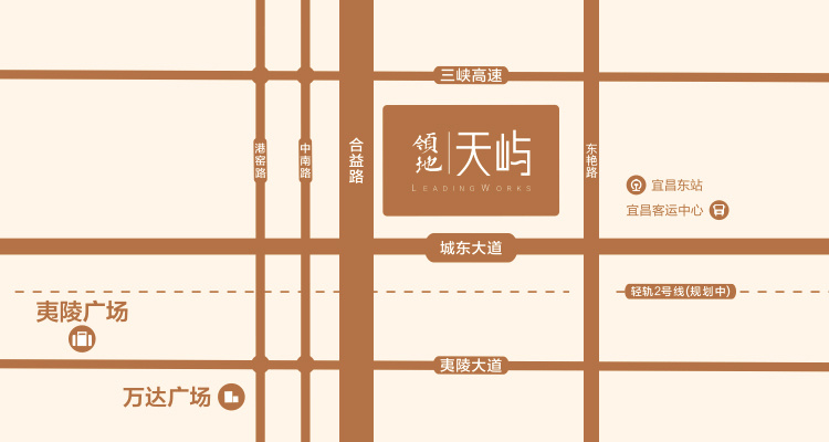 领地天屿交通图