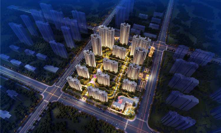 华发峰景湾效果图