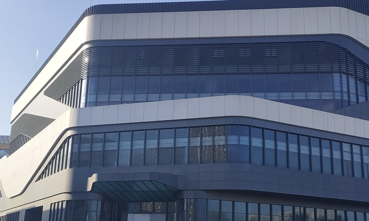 东部车城生活广场施工进度图