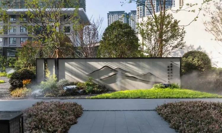 新城清河印花园实景图