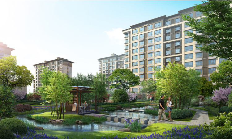 济高观山悦效果图