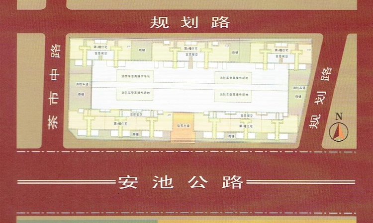 维美新城交通图