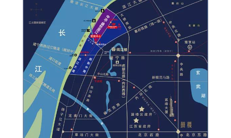 中冶锦绣公馆交通图