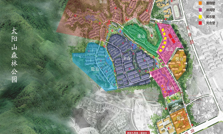 麓隐青竹湖交通图