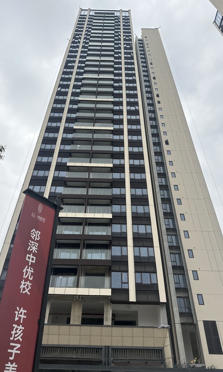 坪山城投·鸿鹄里施工进度图