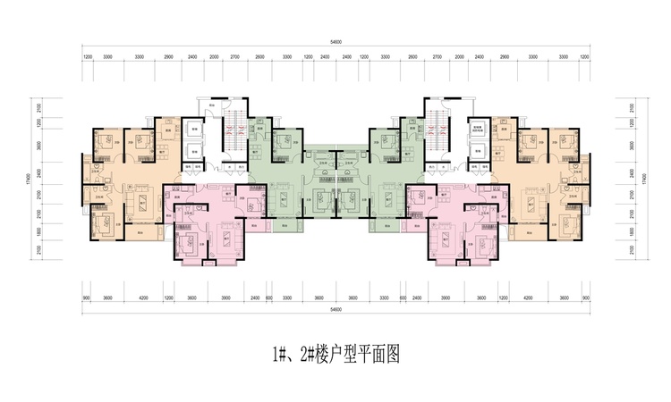 中和府楼层平面图