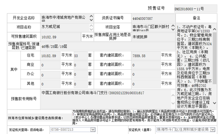 时代都荟大境楼盘证照