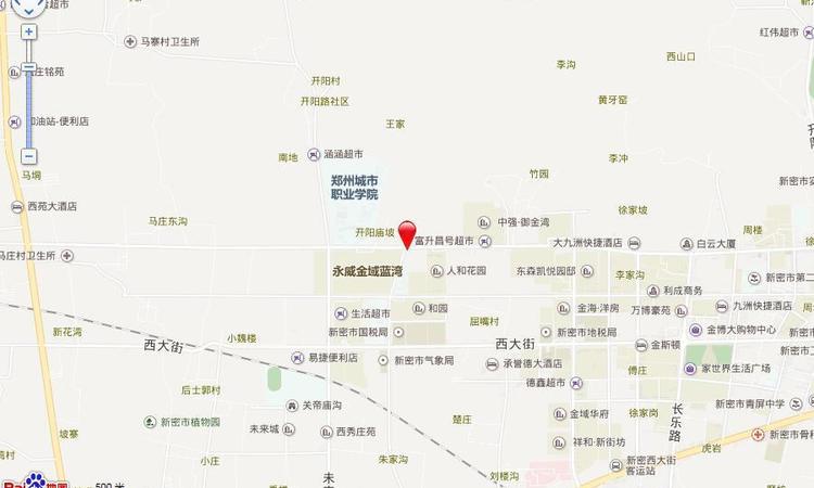 永威金域上院交通图