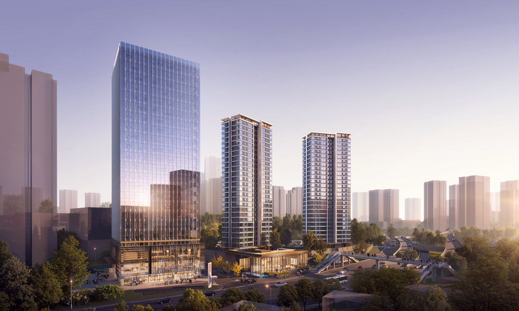 联发观音桥效果图