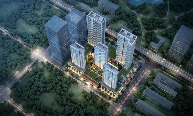 绿城·锦棠天地效果图