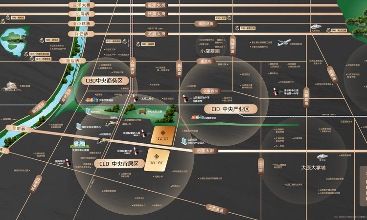 保利时代交通图