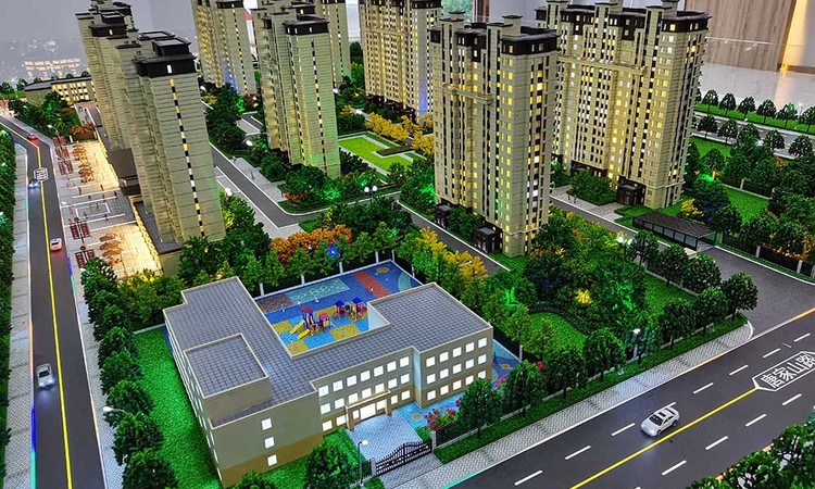 银泰花园实景图