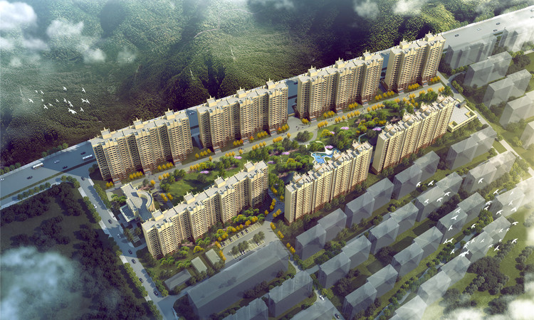 合生江山帝景效果图