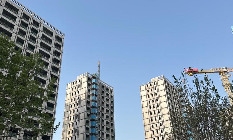 中海·朝阳ONE施工进度图