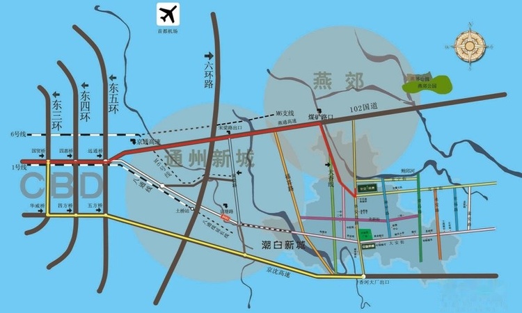 华安丽景第二季交通图
