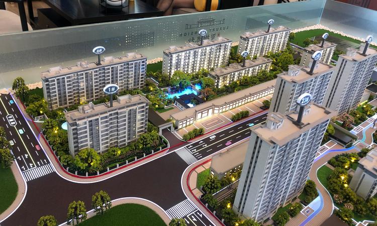 新城玺樾春秋实景图