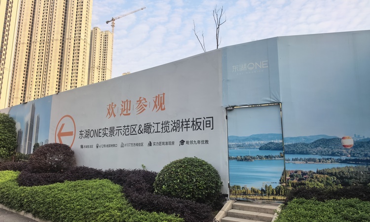 东湖ONE施工进度图