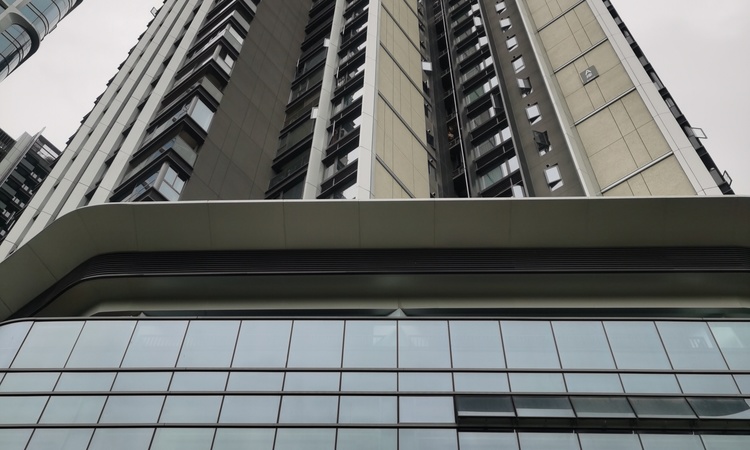 京基智农山海公馆公寓施工进度图