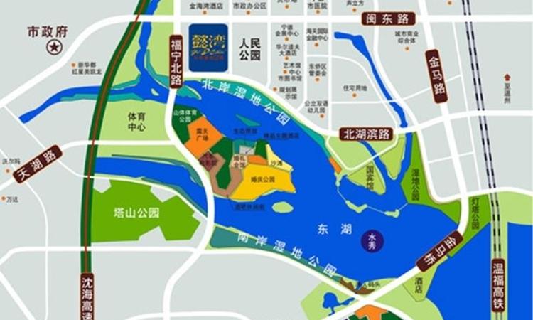 华府豪庭二期交通图