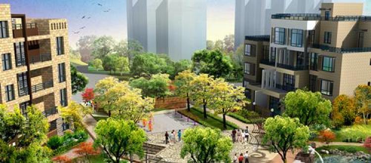 东方华城效果图