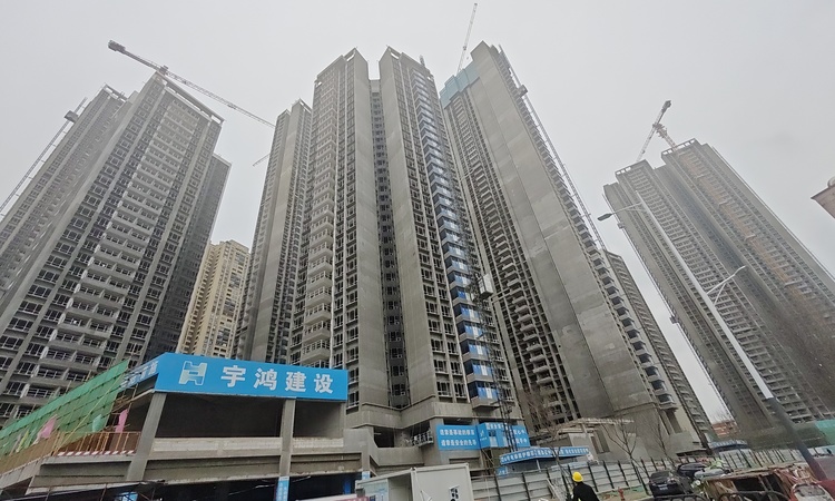 财富城二期施工进度图