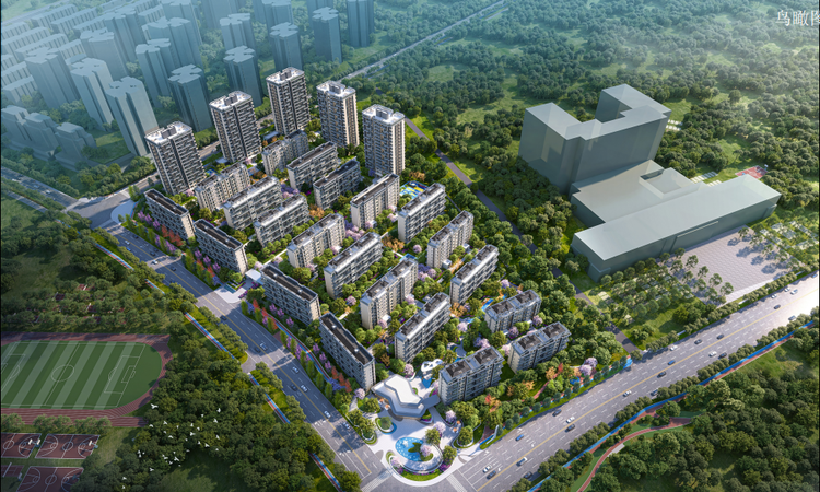 升伟原香郡效果图