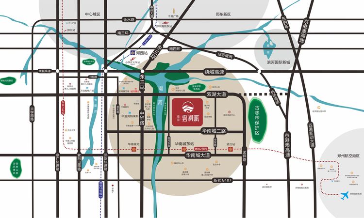 澳海云澜赋交通图
