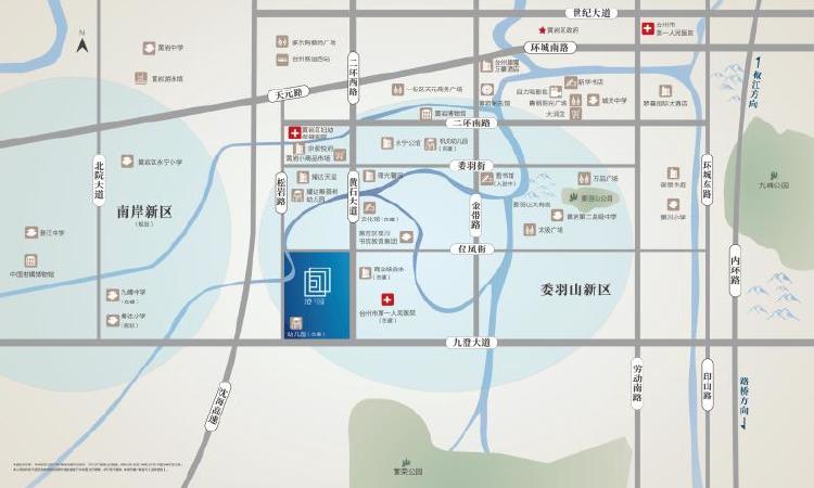 蓝城澄园交通图