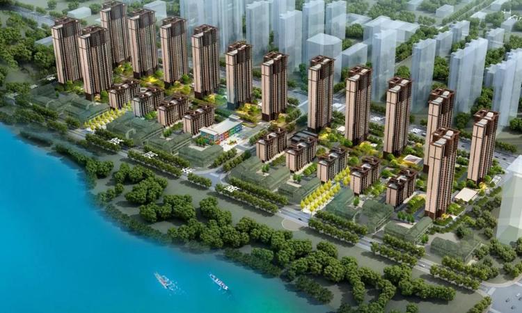 海盛湖滨豪庭效果图