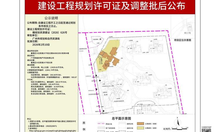 越秀·鸿璟台楼盘证照