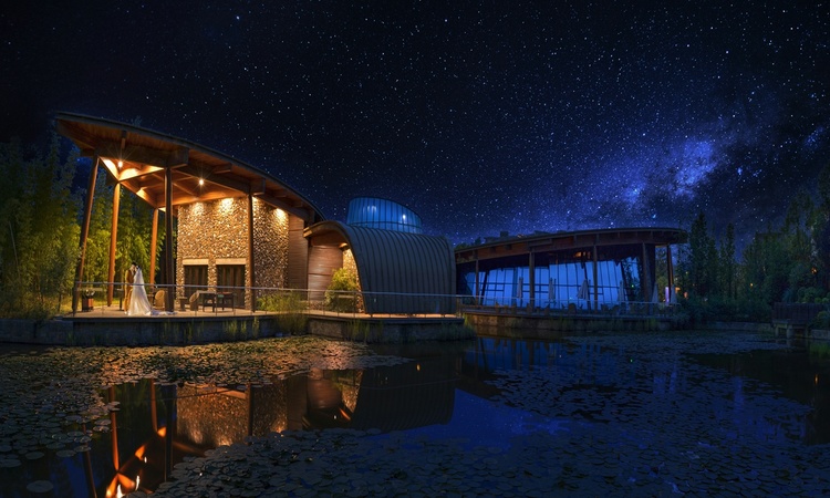 中铁国际生态城太阳谷实景图