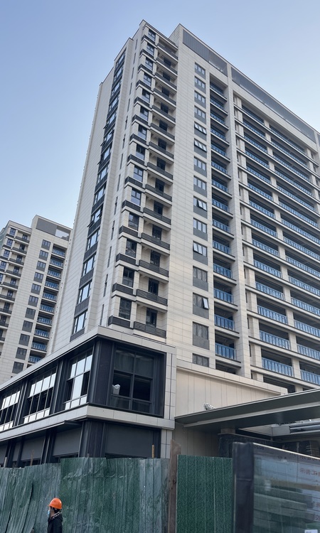 保利光合上城施工进度图