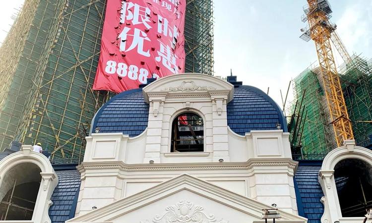 经纬源家园施工进度图