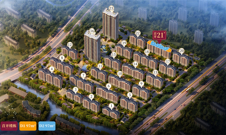 龙湖蔚澜香缇效果图