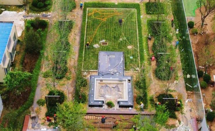 华中华园施工进度图