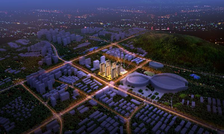 中南银城·倚山雅筑效果图