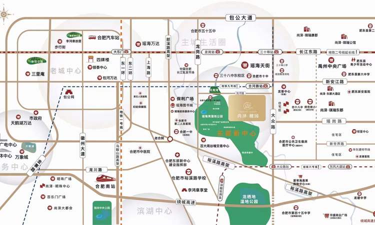 尚泽樾园交通图