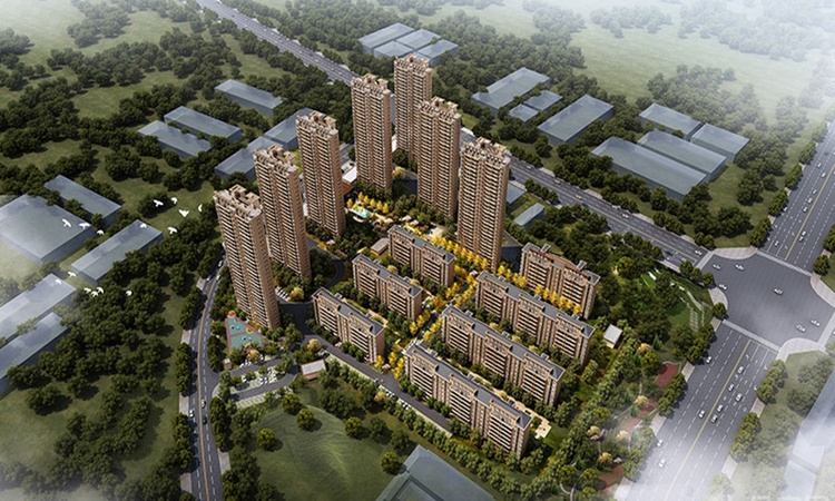 阳光城中梁·国悦府效果图