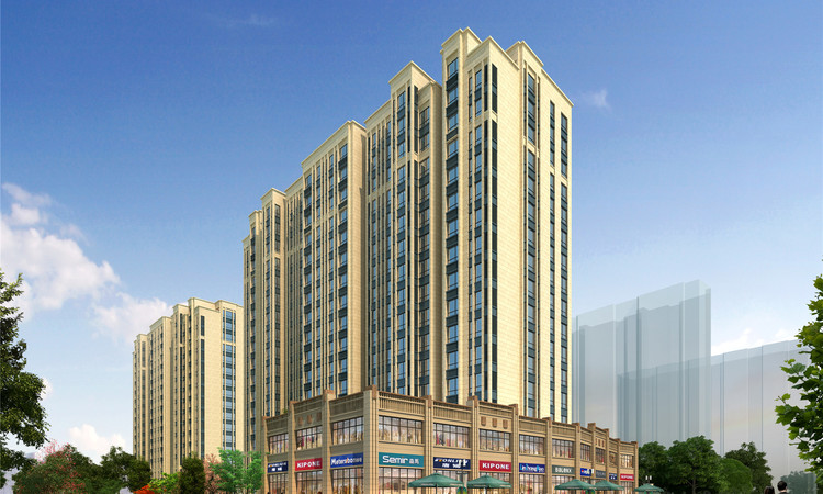 晶峰晓园效果图