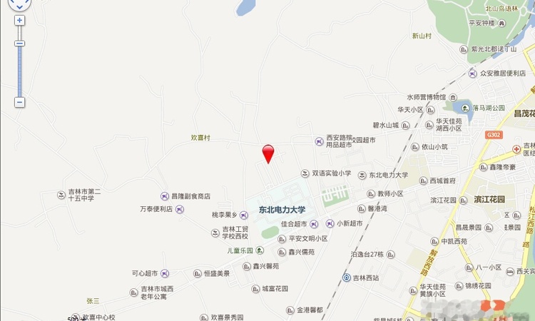 隆泰碧水山城交通图
