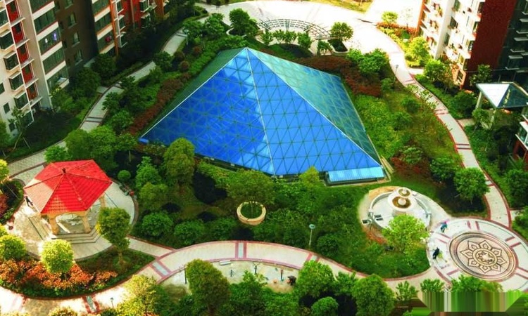 葡萄园·城市花园实景图