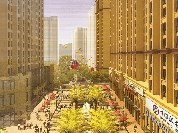 南江广达·虹景花园效果图