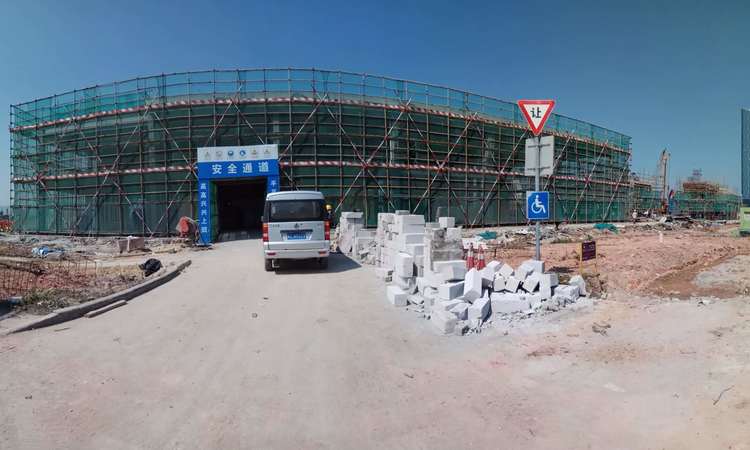 中冶逸璟公馆施工进度图